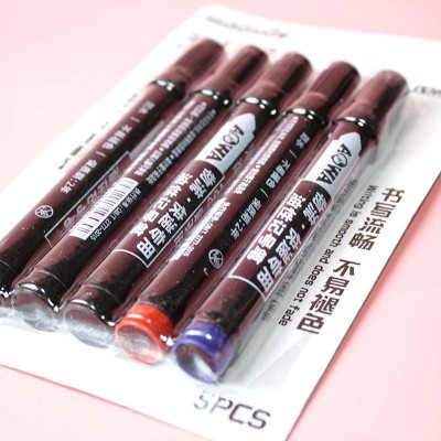 5支油性记号笔