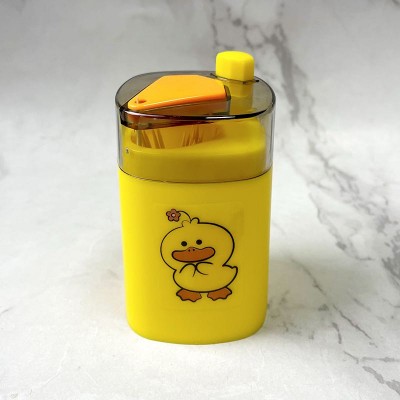 小黄鸭自动牙签瓶（带牙签）