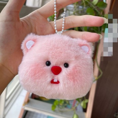带响海狸熊挂件