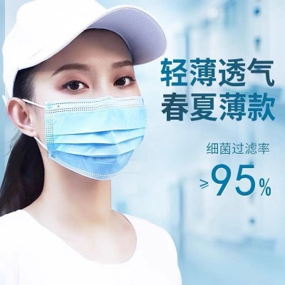 袋装10片一次性口罩-三层
