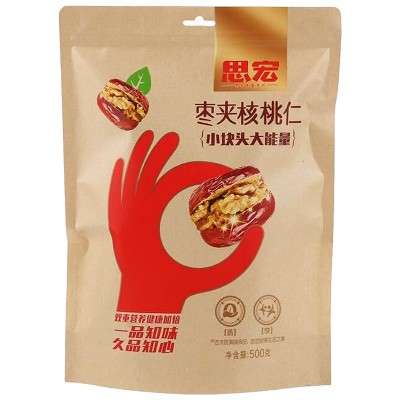 紅枣夾核桃 500g