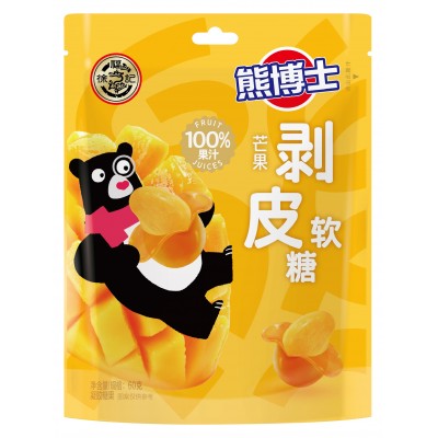芒果 剥皮果汁软糖 60g