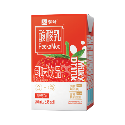 蒙牛酸酸乳草莓 250ml